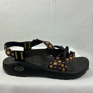 Chaco Z1 Unaweep Sandal J105040 US Size 7 Purple/Sunburst Yellow Buckle
